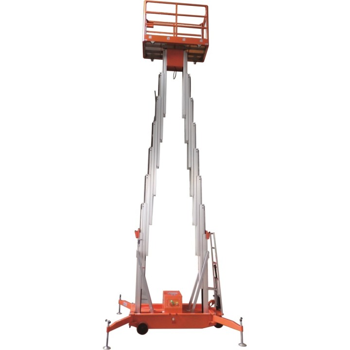 Podnośnik koszowy teleskopowy GTWY6-200, Udźwig 200kg,wysokość podnoszenia 6M, DC z baterią