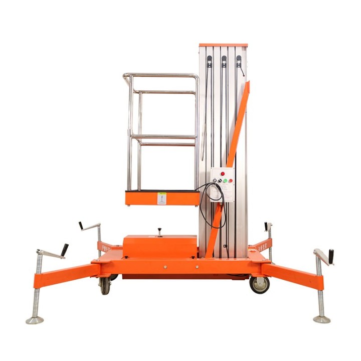 Podnośnik koszowy teleskopowy GTWY9-100, Udźwig 125kg,wysokość podnoszenia 9M, 230V/1F/50HZ