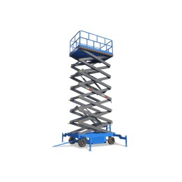 Podnośnik koszowy nożycowy SJY, Udźwig 500kg,wysokość podnoszenia 6M, AC , 230V