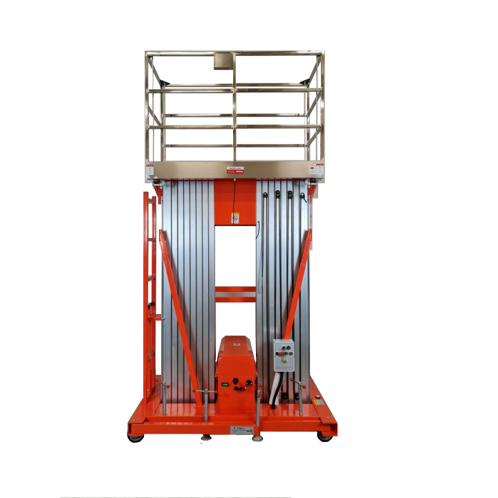 Podnośnik koszowy teleskopowy GTWY8-200S , Udźwig 200kg,wysokość podnoszenia 8M , DC z baterią