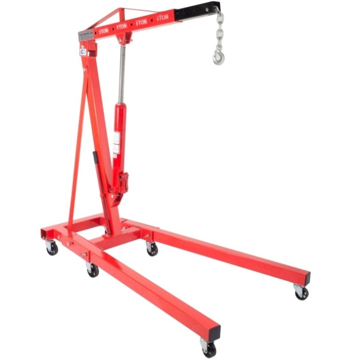 Żuraw warsztatowy przejezdny hydrauliczny TL1001-2, 2T