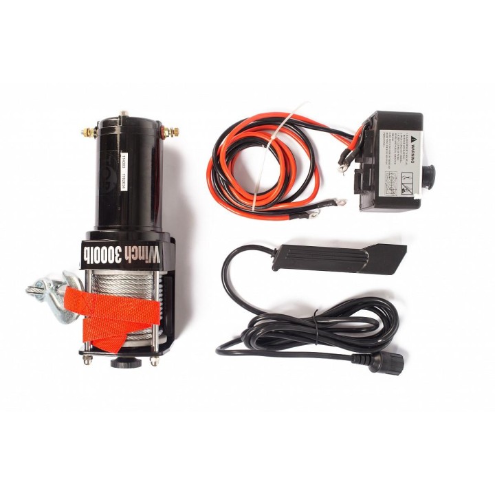 Wciągarka elektryczna do quadów 1,4T P3000-1A,12V