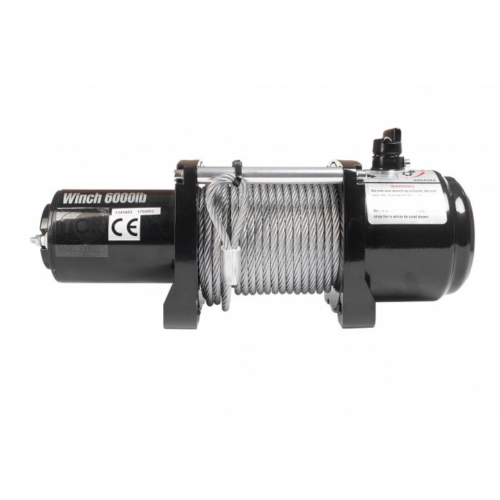 Wciągarka samochodowa 3T 12V P6000